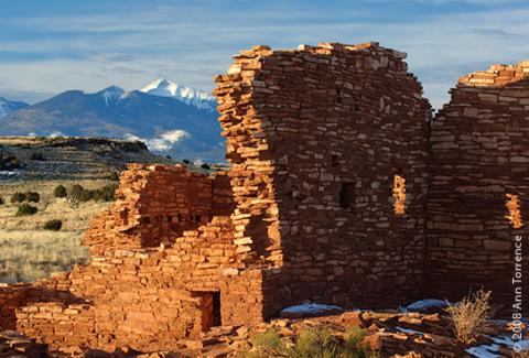 Lomaki Pueblo at Wupatki NM. Ann Torrence photo.