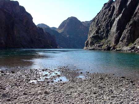 Black Canyon, Lake Mead National Recreation Area. USGS photo by Phil Stoffer.
