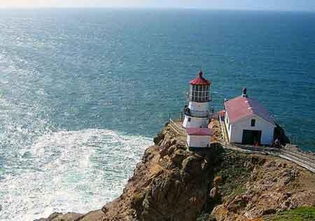 Point Reyes lighthouse.