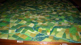Electric Map in Gettysburg National Military Park