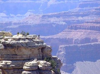 Grand Canyon near Mather Point; 'sbisson' via Flickr.