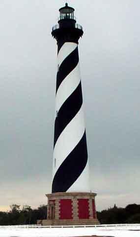 Cape Hatteras Lighthouse.