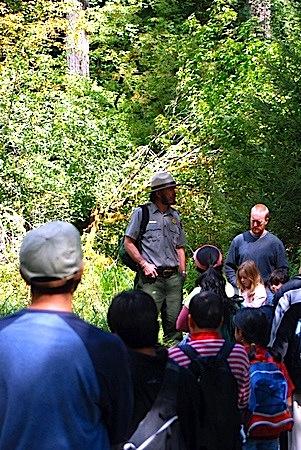 Hoh Rain Forest ranger program/Kurt Repanshek