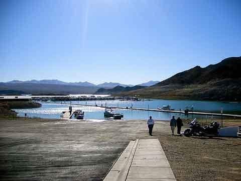 Launch ramp at Lake Mead.
