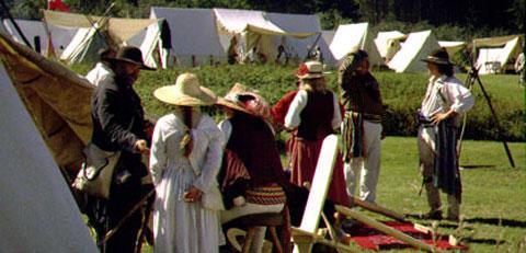 the historic Rendezvous Days encampment