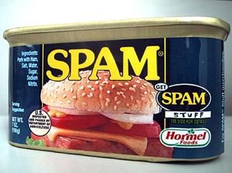 Spam, the food.