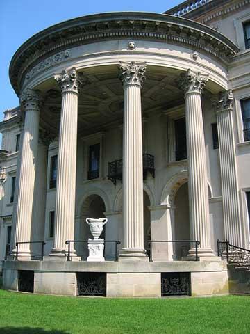 Vanderbilt mansion portico