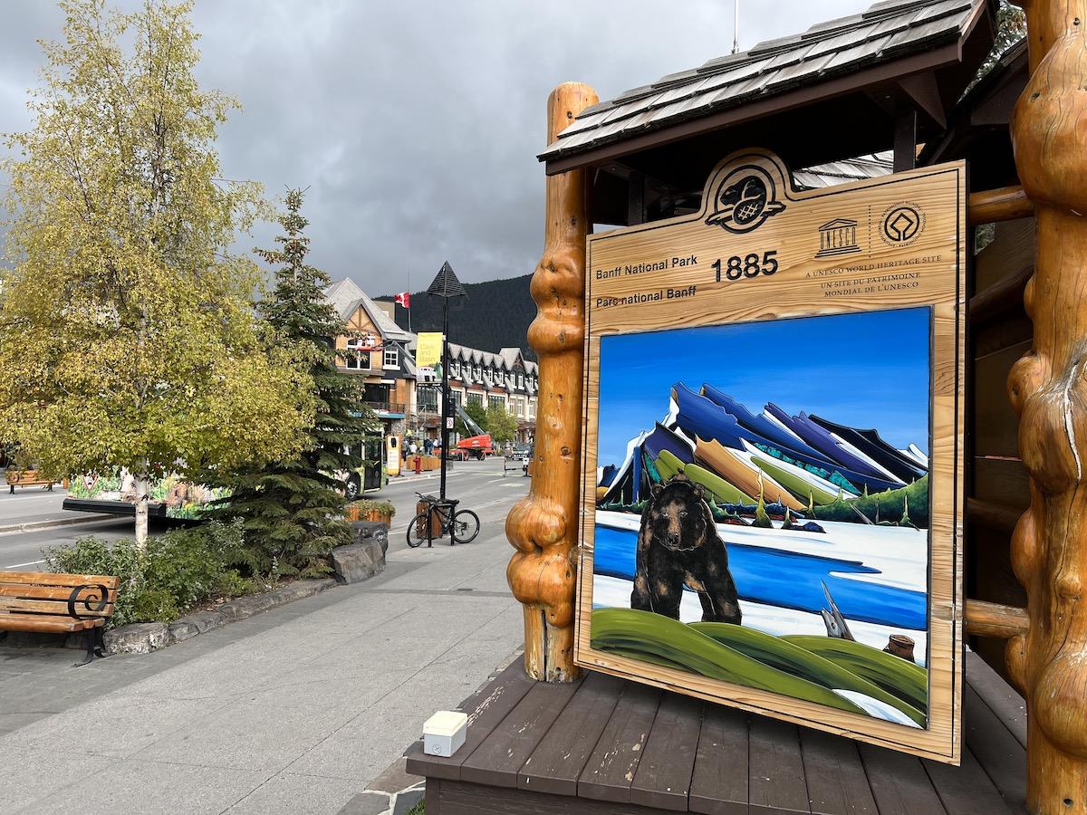 Banff National Park is Canada's oldest and busiest national park.