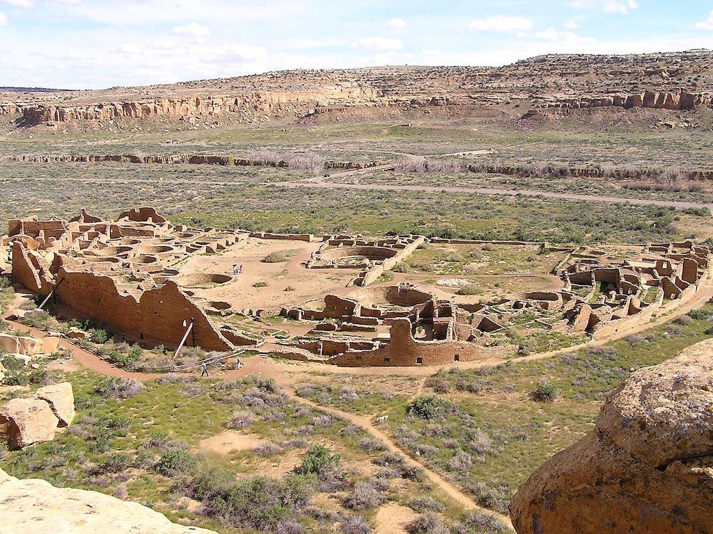 President Biden was expected Monday to call on a moratorium on new oil and gas exploration around Chaco Culture National Historical Park/NPS file