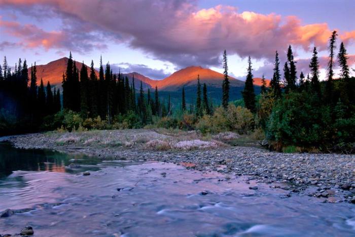Sundown at Gates of the Arctic National Park/NPS