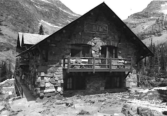 Sperry Chalet circa 1940, Glacier National Park