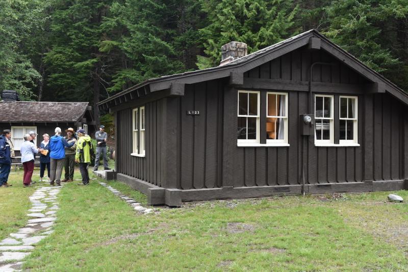 This historic Mount Rainier National Park cabin has been restored for search-and-rescue crew use/NPS