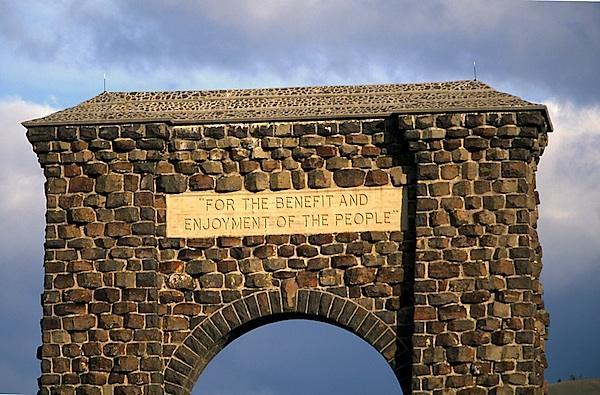 Roosevelt Arch, Yellowstone National Park/NPS