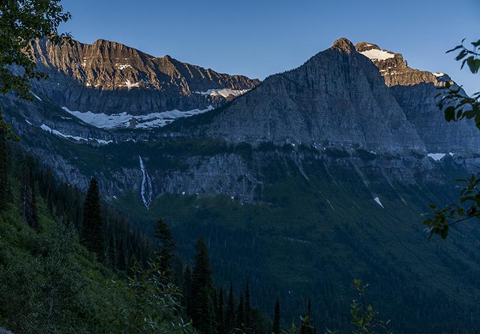 Morning View Of Bird Woman Falls