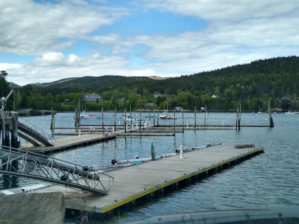 Northeast Harbor has been noticeably quiet this summer/Jim Glavine