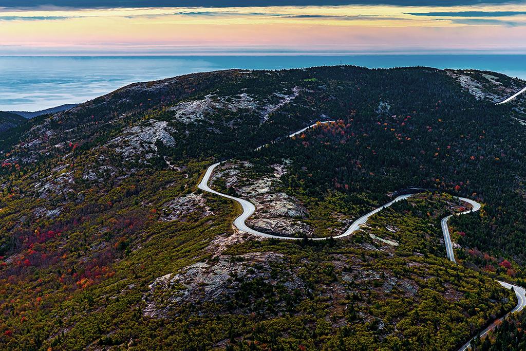 The Road To Cadillac Mountain, Acadia National Park / Rebecca Latson