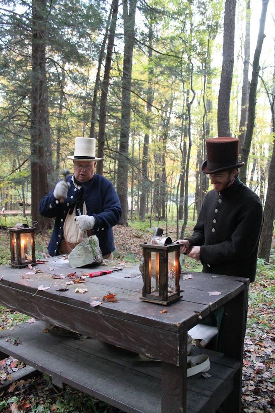 A special Halloween walking tour is planning at Allegheny Railroad Portage National Historic Site/NPS