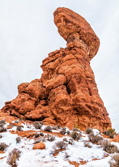 A different perspective of Balanced Rock, Arches National Park / Rebecca Latson