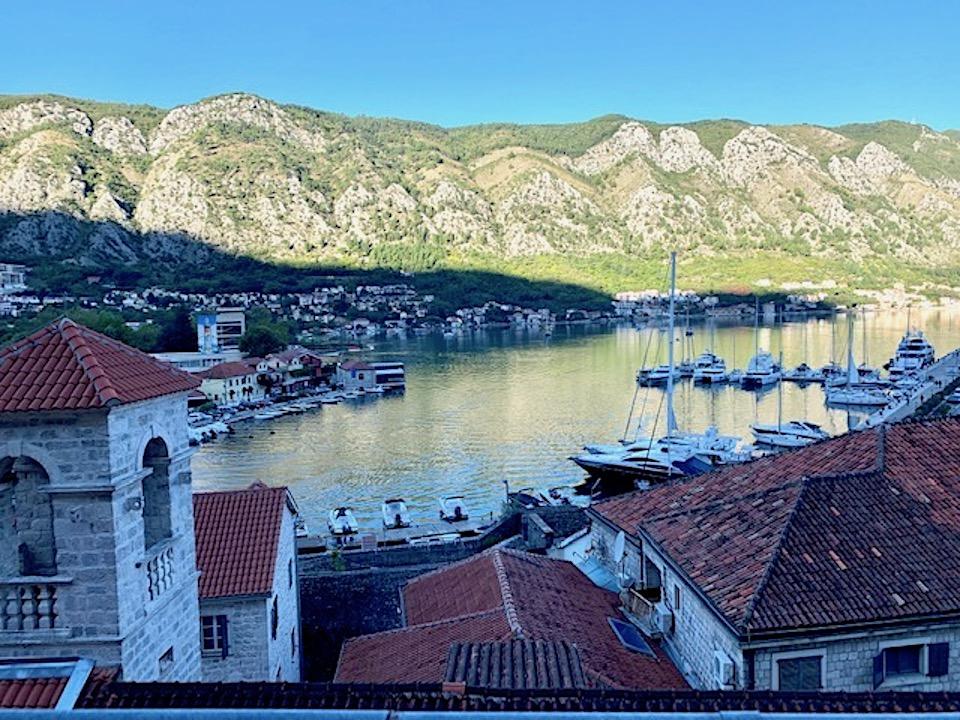 View of the Bay of Kotor and ancient town of Kotor/Rita Beamish View of the Bay of Kotor and ancient town of Kotor/Rita Beamish
