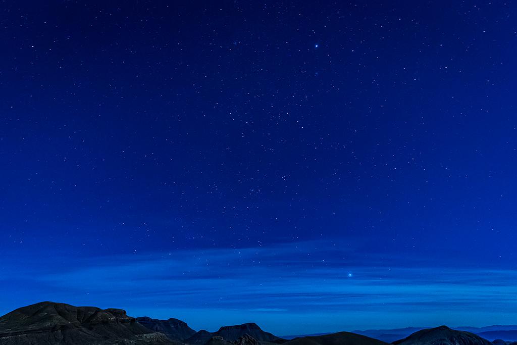 The night sky over Sotol Vista, Big Bend National Park / Rebecca Latson