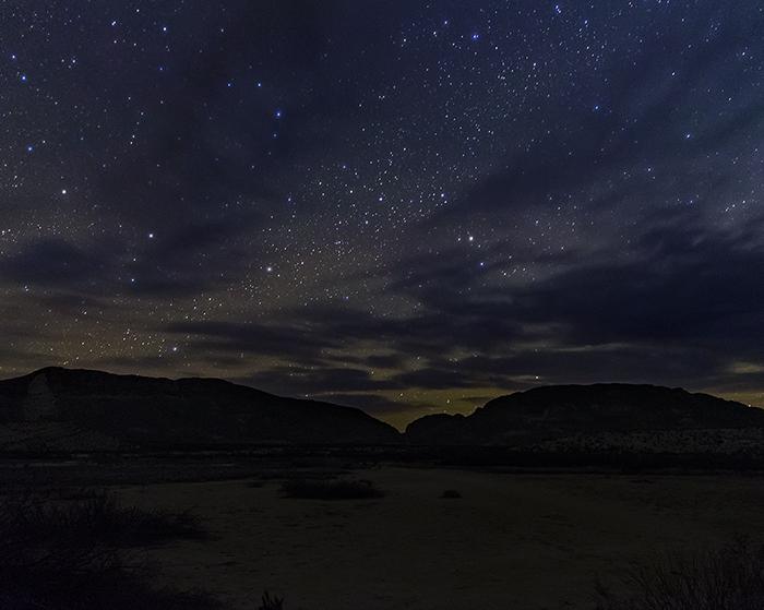 Starry Night Over Dog Canyon, Big Bend National Park
