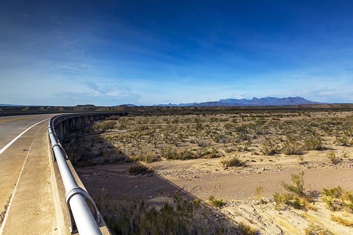 Bridge Over The Lower Tornillo Creek