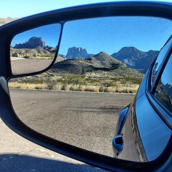 Mirror View of Big Bend National Park