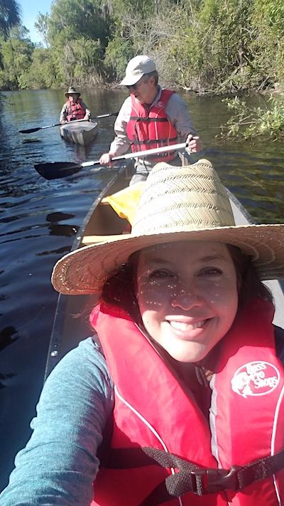 Kim O'Connell and Kurt Repanshek explored part of Big Cypress by canoe/Kim O'Connell