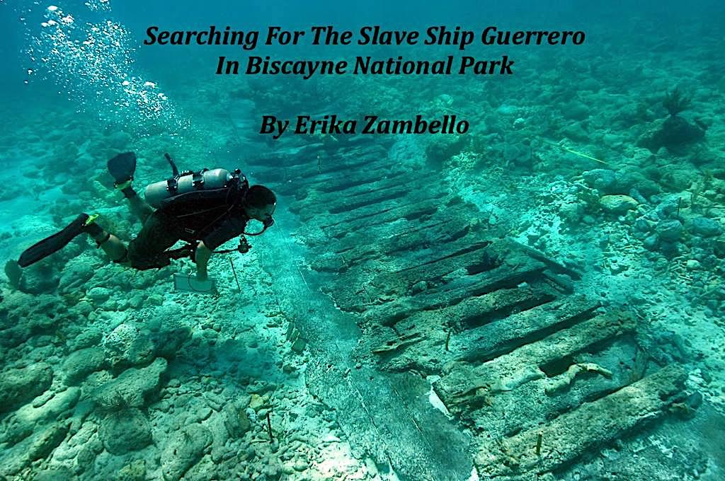 Searching for the slave ship Guerrero at Biscayne National Park/NPS