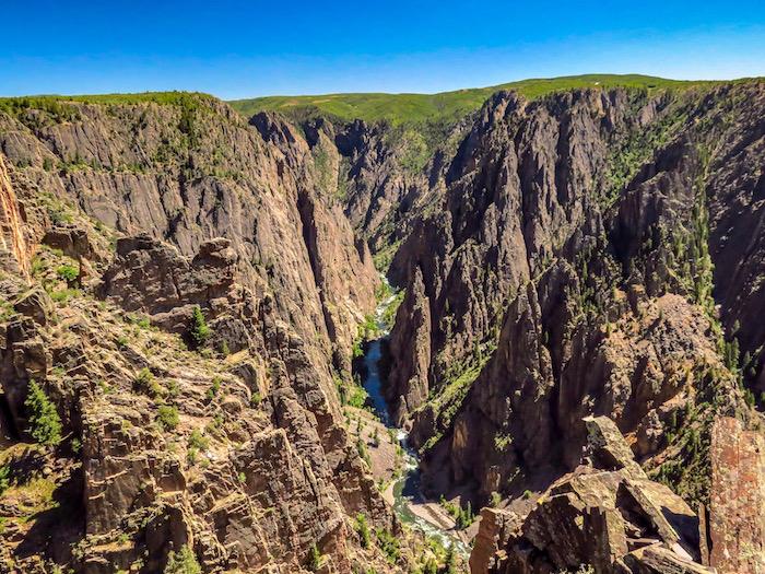 View into the maw of Black Canyon/Kellie Chidester