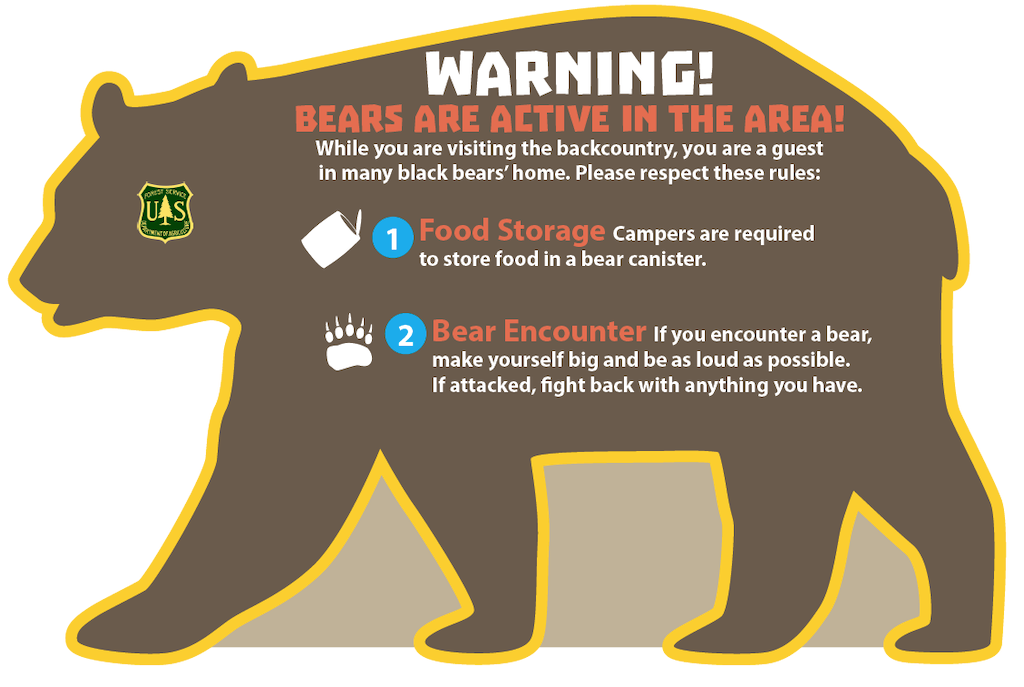 Wilderness safety signs have led to a decrease in search-and-rescue missions in one part of North Carolina along the Blue Ridge Parkway.