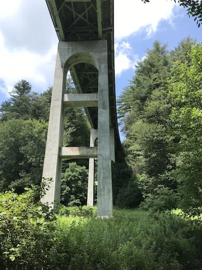 The Laurel Fork Bridge along the Blue Ridge Parkway will be replaced/NPS file