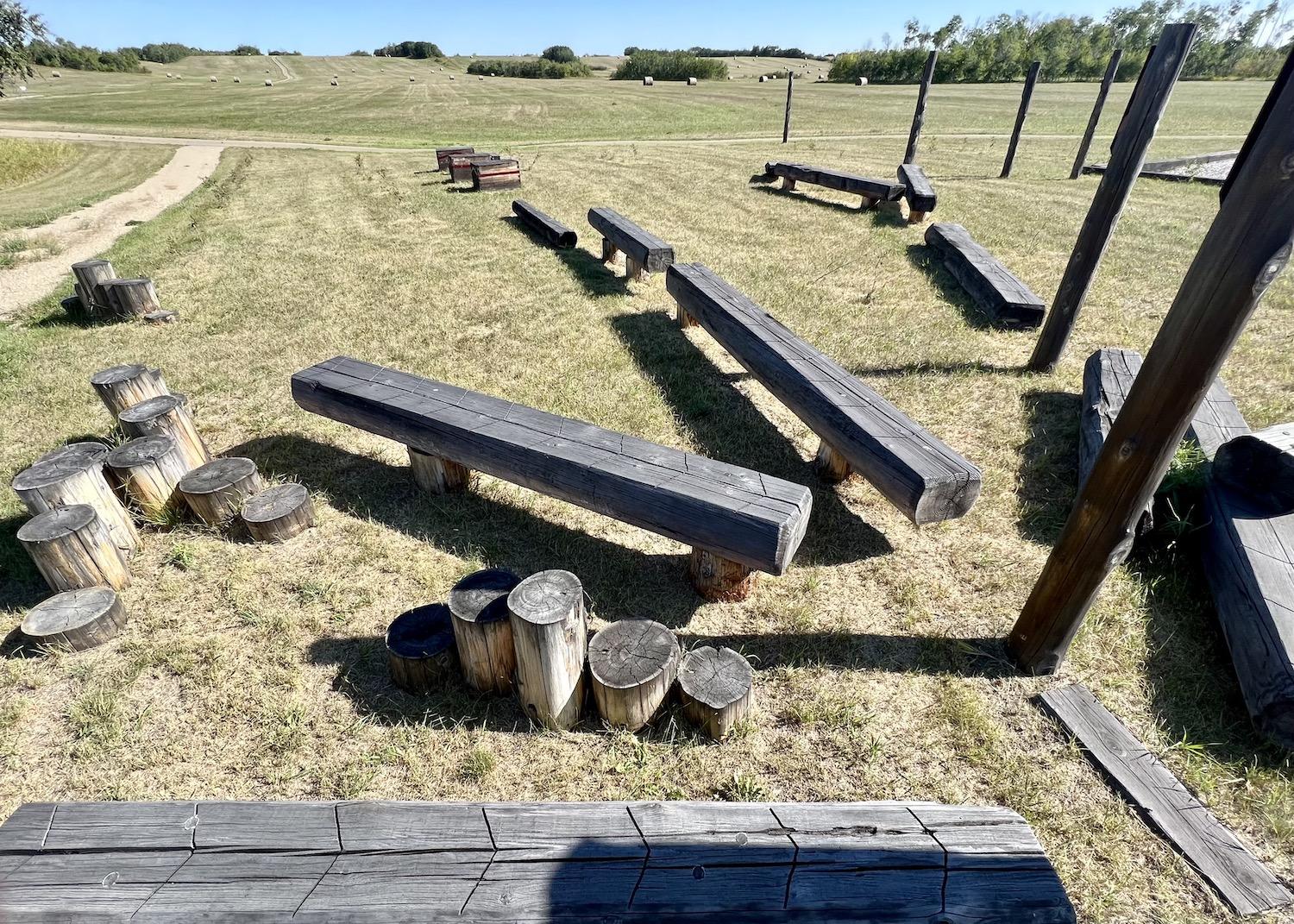 An imaginative East Village playground at Batoche mimics trade routes.