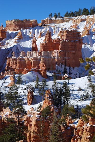 Bryce Canyon is a colorful winter wonderland/Kurt Repanshek file