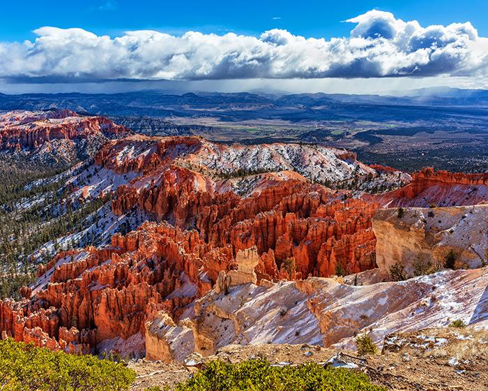 A view of Bryce Point on a spring day, Bryce Canyon National Park / Rebecca Latson