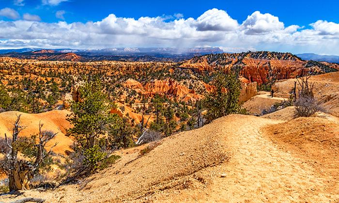 Hiking the trail in Fairyland Canyon, Bryce Canyon National Park / Rebecca Latson