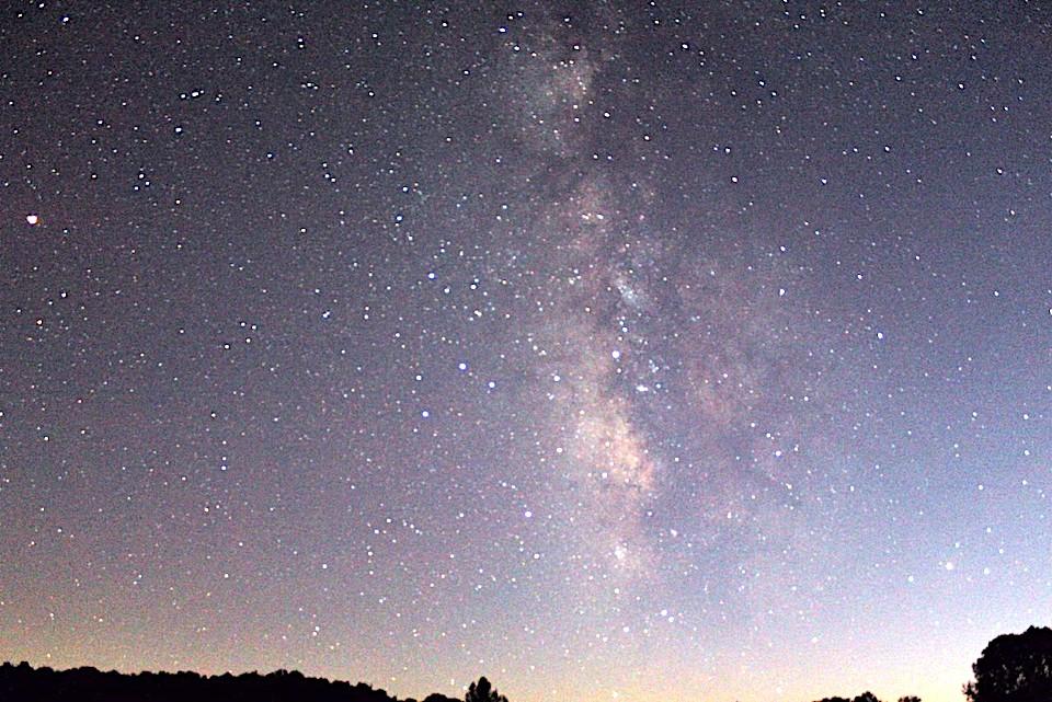 The Milky Way over Tyler Bend at Buffalo National River/NPS, C. Littlejohn
