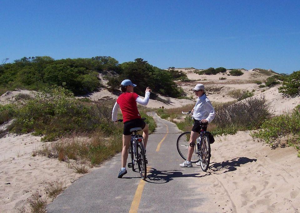 Paved trails at Cape Cod National Seashore, such as the Province Lands Bike Trail, seem reasonable for eBikes, but the Park Service needs to study all aspects of increased eBike access/NPS