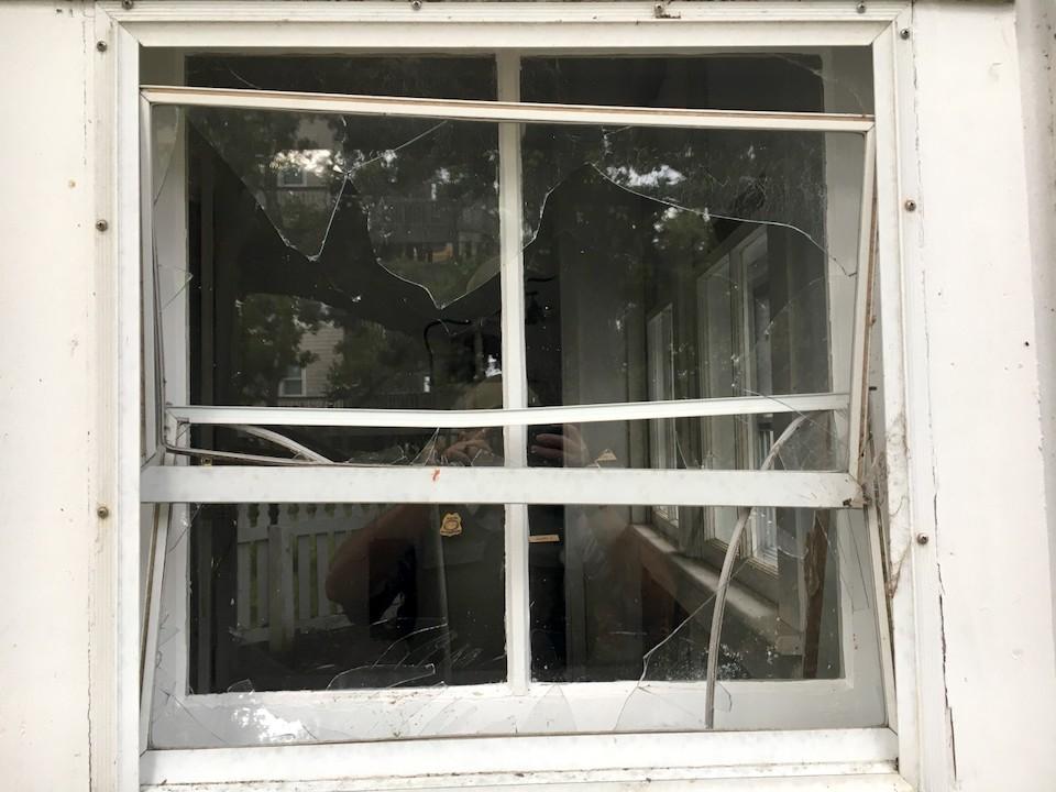 Rangers are seeking leads to who's responsible for damaging the Ocracoke Lighthouse and keeper's quarters/NPS Rangers are seeking leads to who's responsible for damaging the Ocracoke Lighthouse and keeper's quarters/NPS