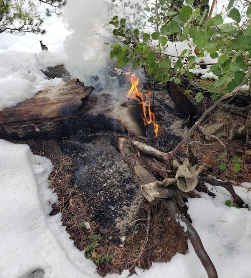 A September snowstorm failed to put out the Cameron Peak Fire that burned into Rocky Mountain National Park/USFS