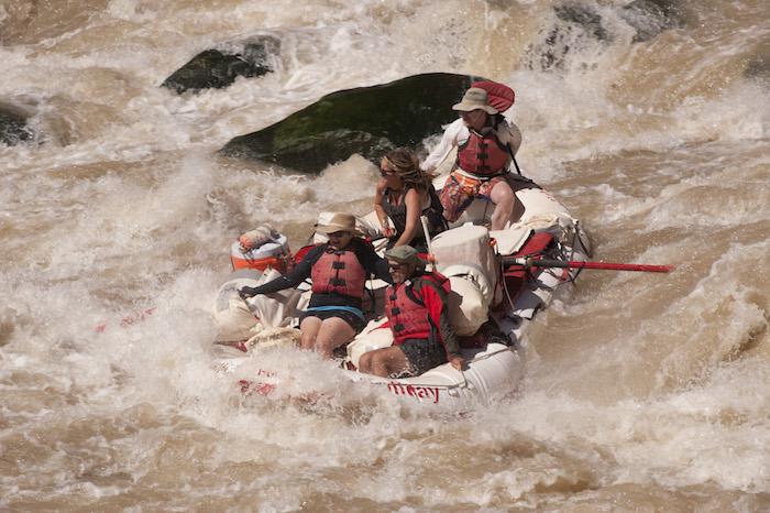The white-water rafting industry depends on reliable flows from the Colorado River through Canyonlands National Park/Patrick Cone file