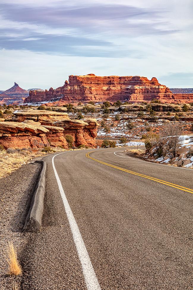 The Road Through The Needles District, Canyonlands National Park / Rebecca Latson