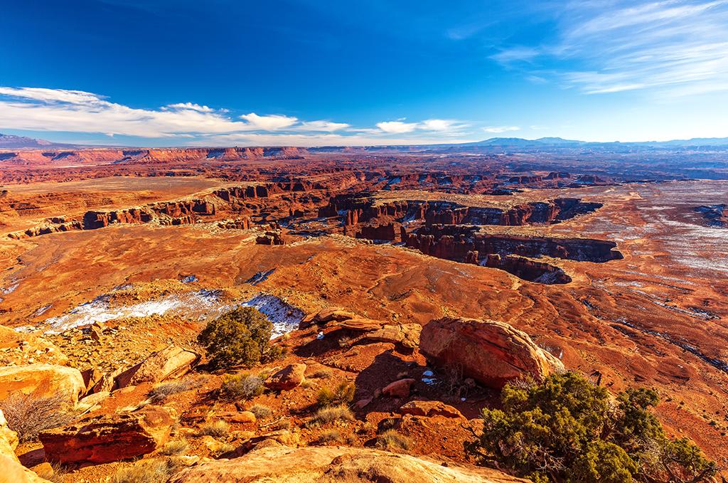 A January view of Grand View Point, Canyonlands National Park / Rebecca Latson