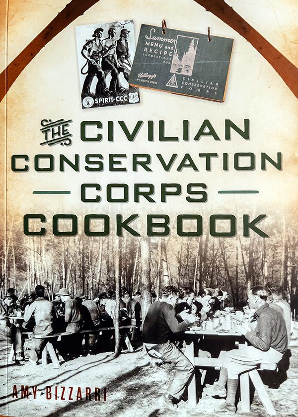 Amy Bizzari's "Civilian Conservation Corps" cookbook cover / Rebecca Latson