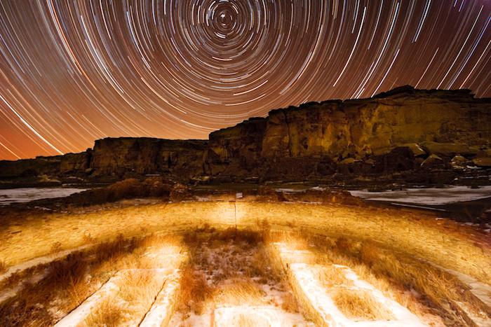 Night timelapse over Pueblo Bonito at Chaco Culture NHP/NPS
