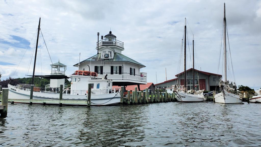 Hooper Strait Lighthouse at Chesapeake Maritime Museum