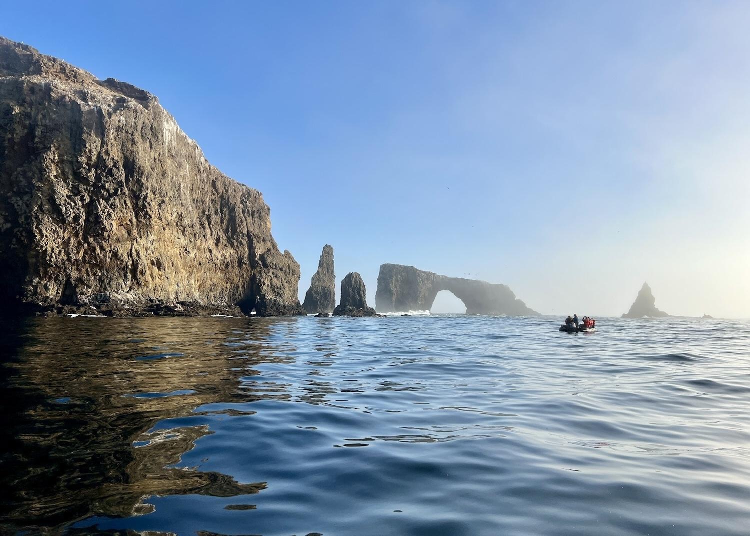 Anacapa Island's Arch Rock is a big draw for photographers.