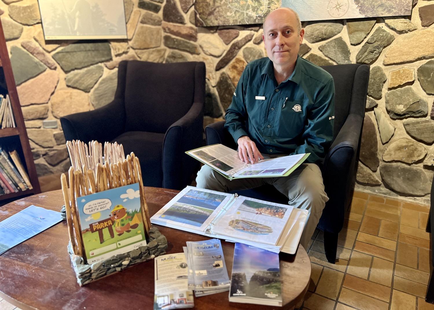 Parks Canada's Christopher Newhook created a book on Castle Hill's plants while he was an interpreter.