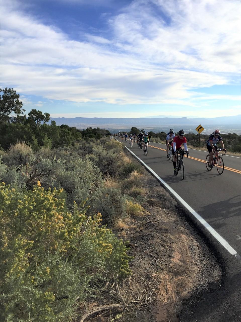 The 2019 edition of the Tour of the Moon bicycle ride goes through Colorado National Monument on September 28/NPS file