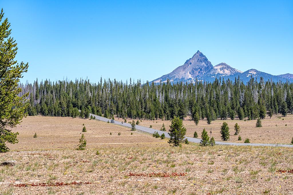 Driving across Pumice Desert, Crater Lake National Park / Rebecca Latson